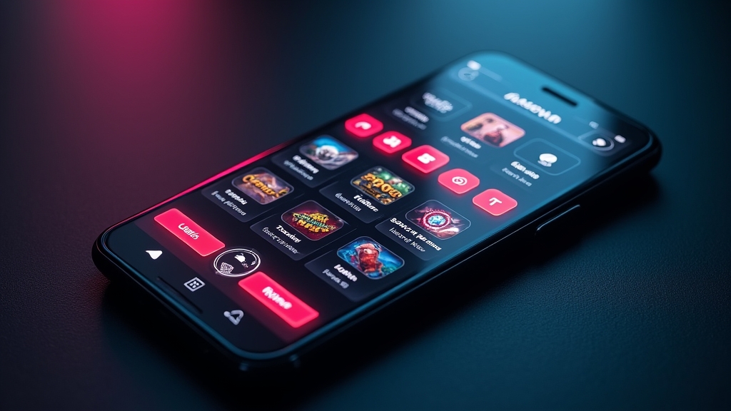 Interface do app Cbet no celular com menus e recursos em destaque